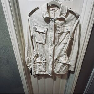 Free People Off-White Casual Jacket